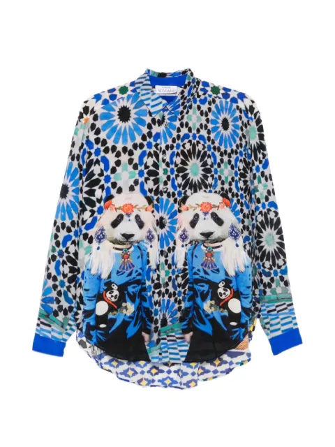 The Artistylist panda-print shirt