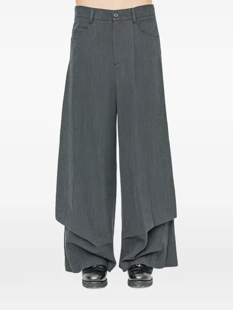 SONGZIO Bias Drape trousers