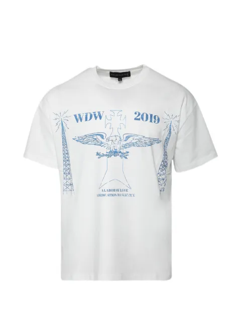 Who Decides War graphic-print T-shirt