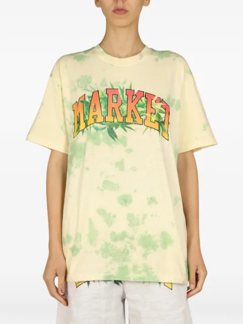 MARKET logo-print tie-dye T-shirt