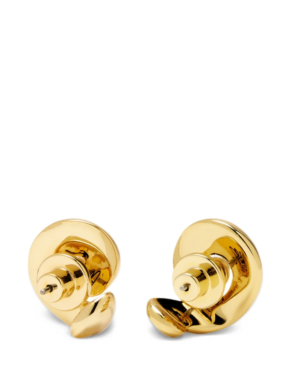Jenny Bird small Gio swirl-detail earrings - Oro