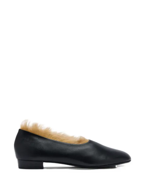 NEOUS Secla shearling-lined leather pumps