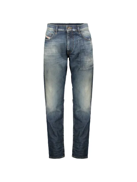 Diesel faded straight-leg jeans