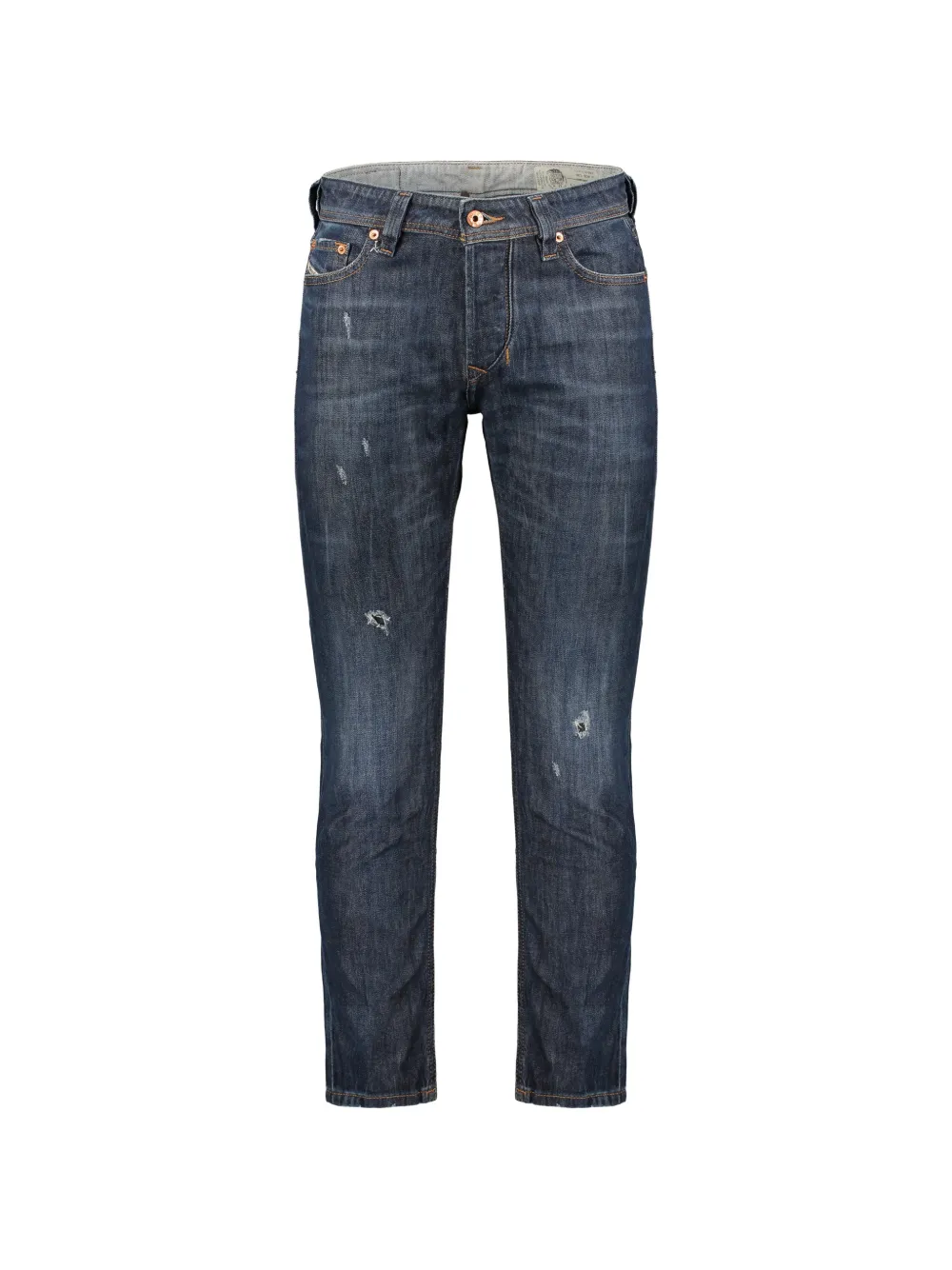 Diesel slim-fit distressed jeans - Blu