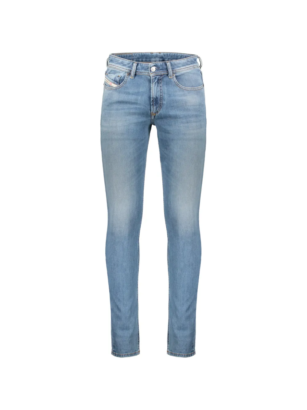 Diesel slim-fit faded jeans Blauw