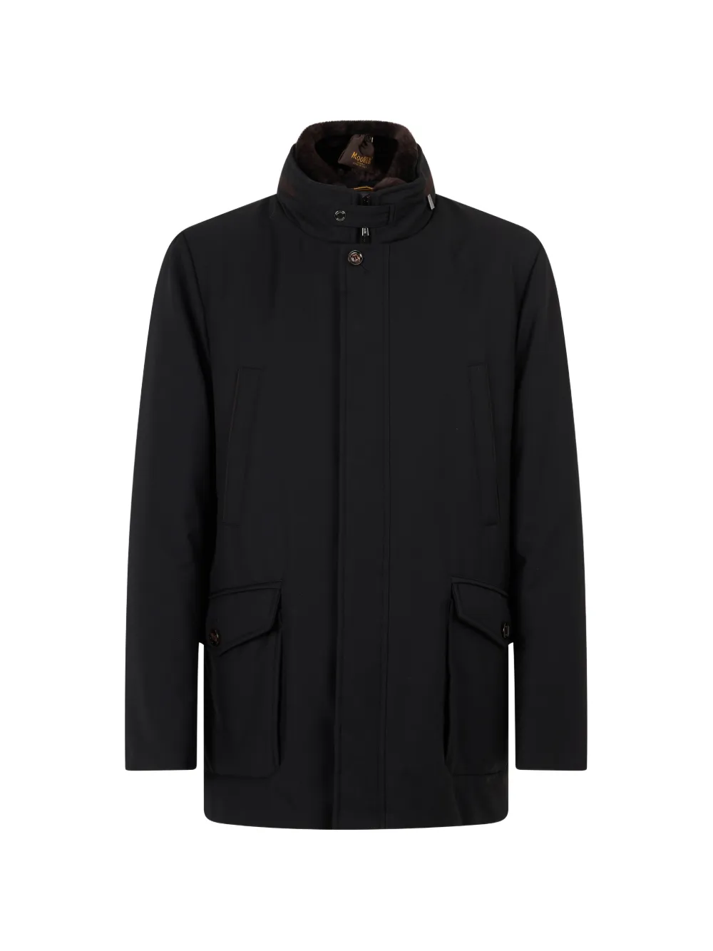 Moorer Drive-S-Pum padded coat Zwart