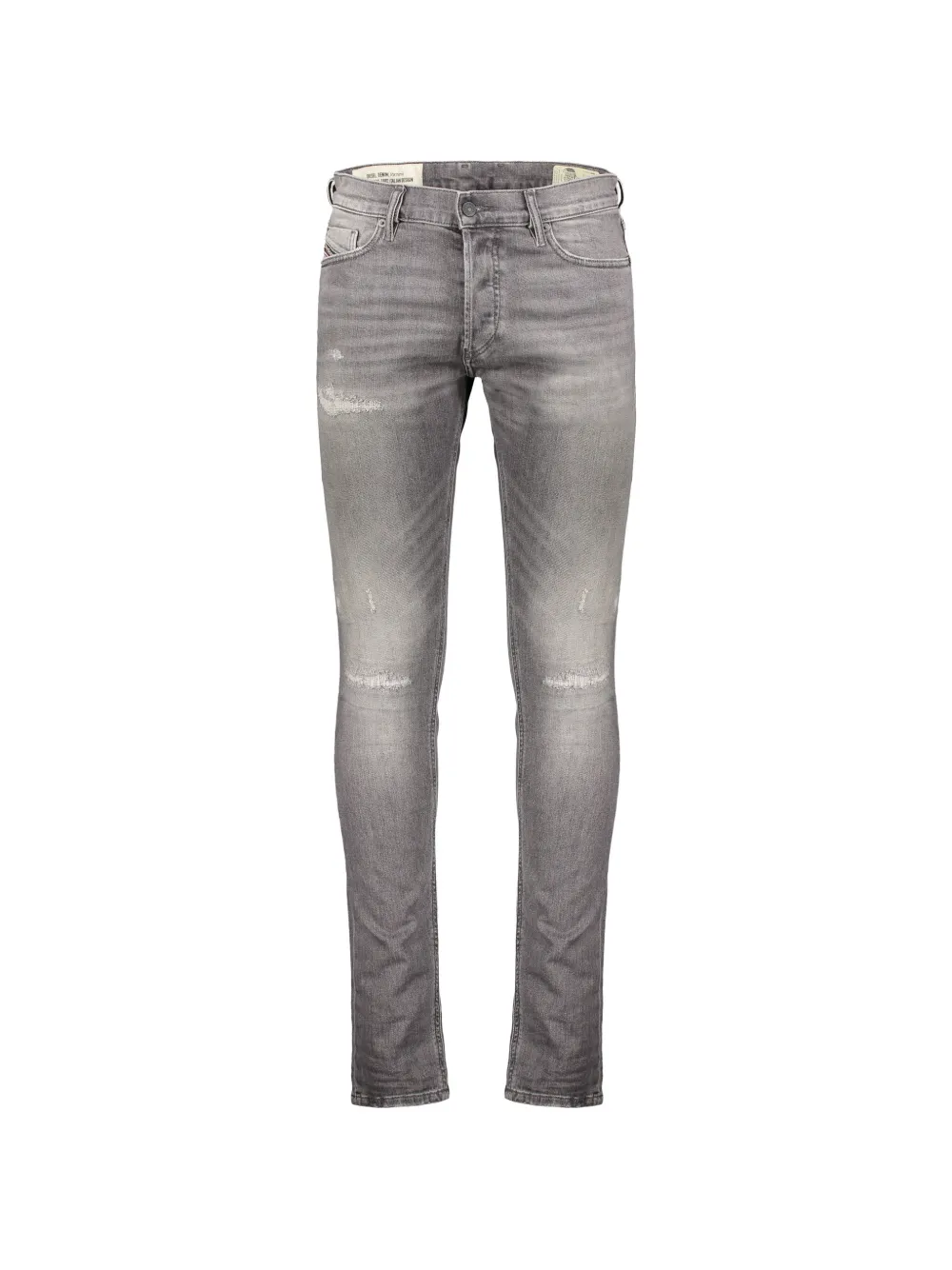 Diesel distressed skinny jeans - Grigio