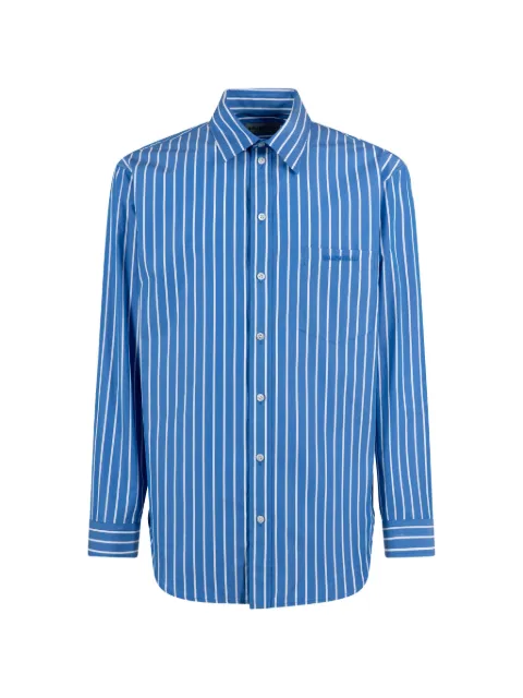 Balenciaga striped cotton shirt