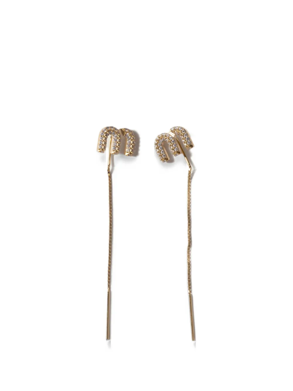 Miu Miu Metal earrings - Oro