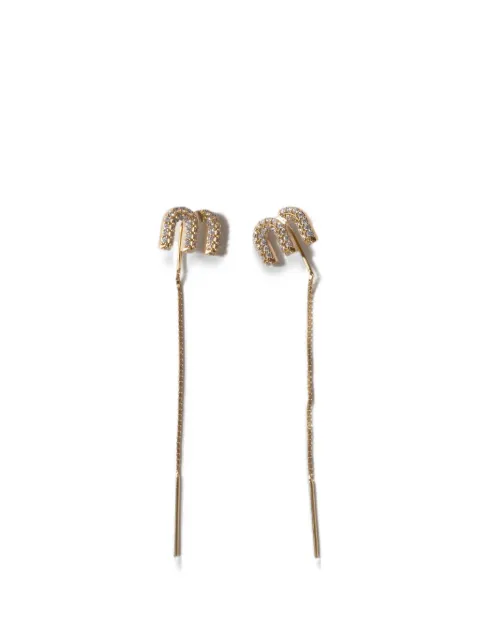 Miu Miu metal earrings