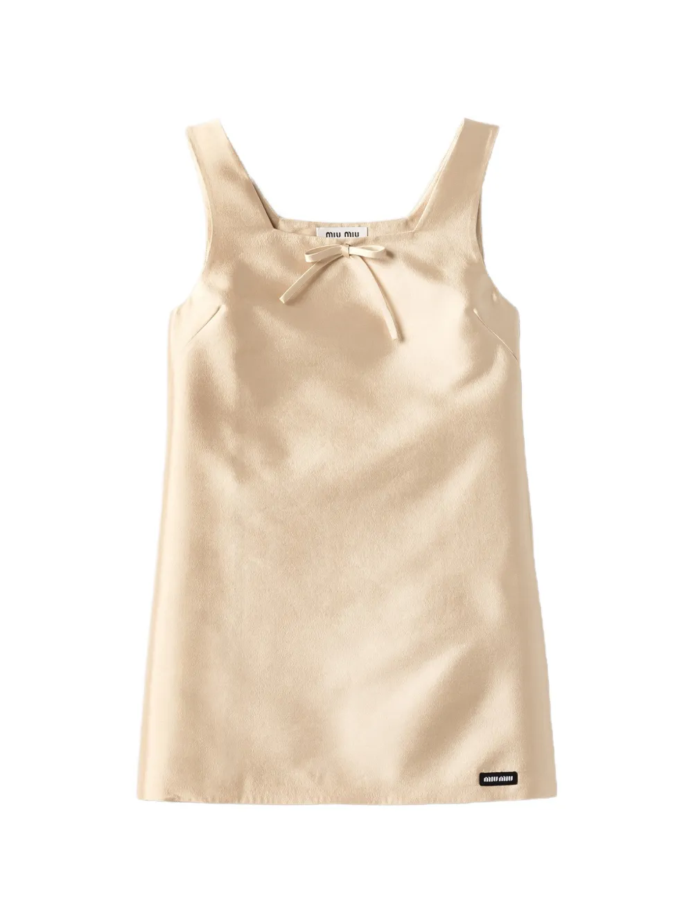 Miu Miu Silk and wool dress - Tons neutres Miu Miu Silk and wool dress - Tons neutres