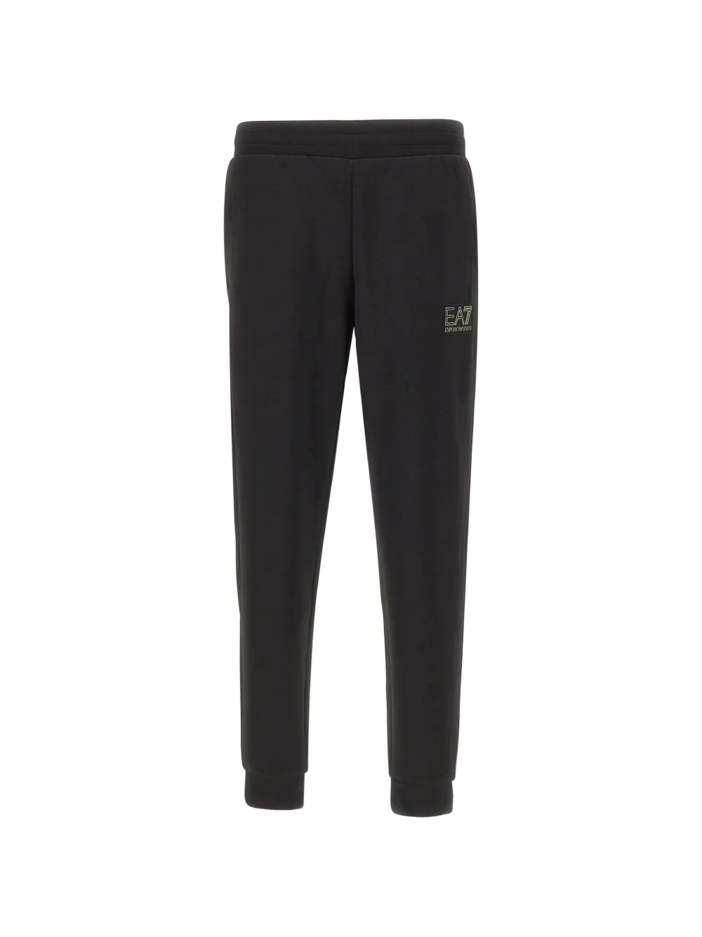 Ea7 Emporio Armani logo-patch track pants - Nero