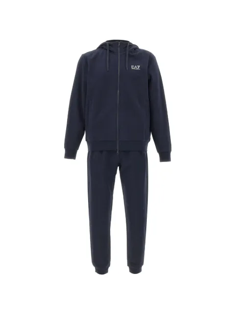Ea7 Emporio Armani Core Identity logo-print tracksuit