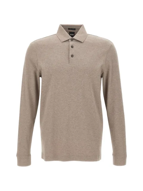 BOSS long-sleeve polo shirt