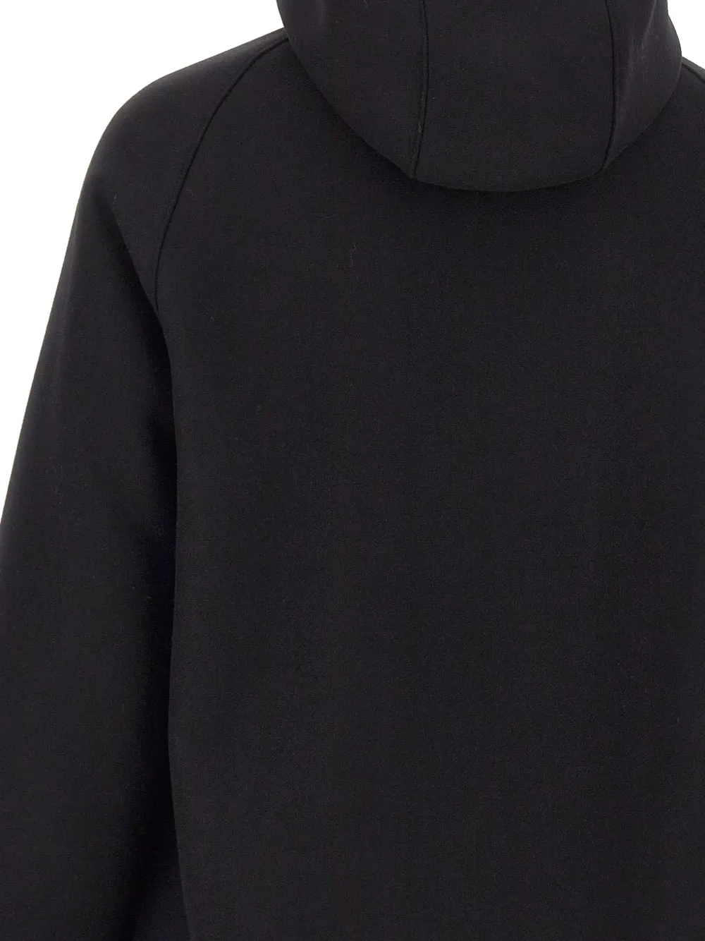 Tagliatore toggle-fastening hooded coat Zwart