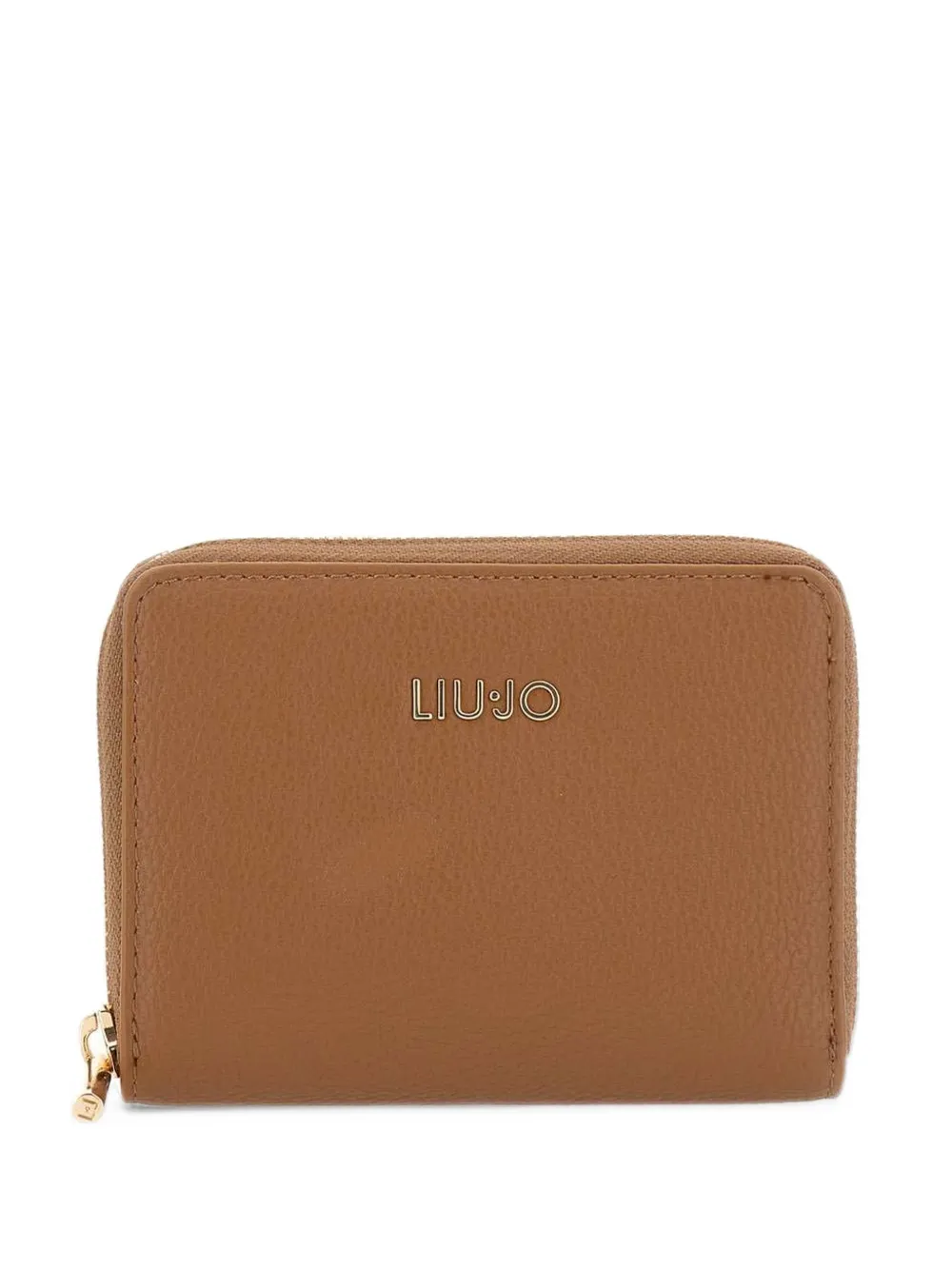 LIU JO small zip-around wallet - Marrone