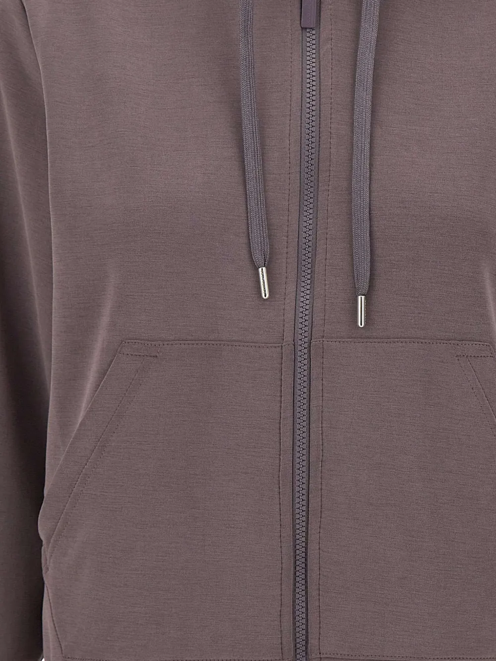 Colmar zip-up drawstring hoodie Paars