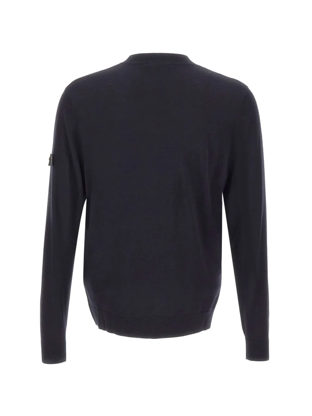 Peuterey crew-neck wool sweater Blauw
