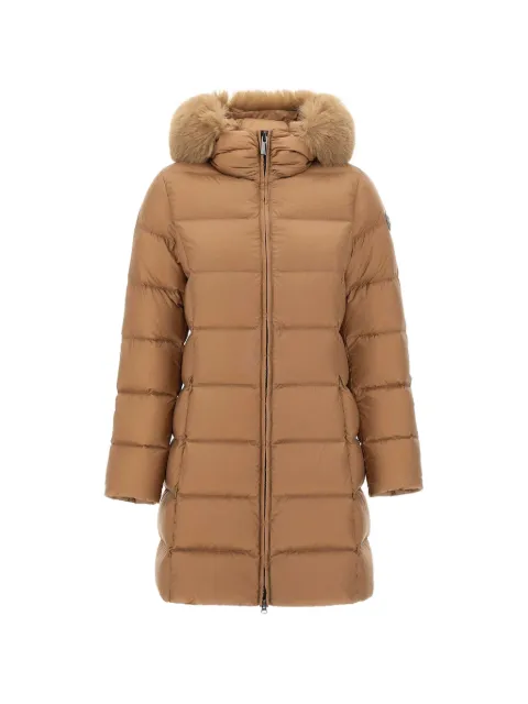 Colmar faux-fur trim hooded coat