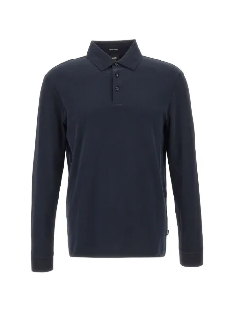 BOSS long-sleeve polo shirt