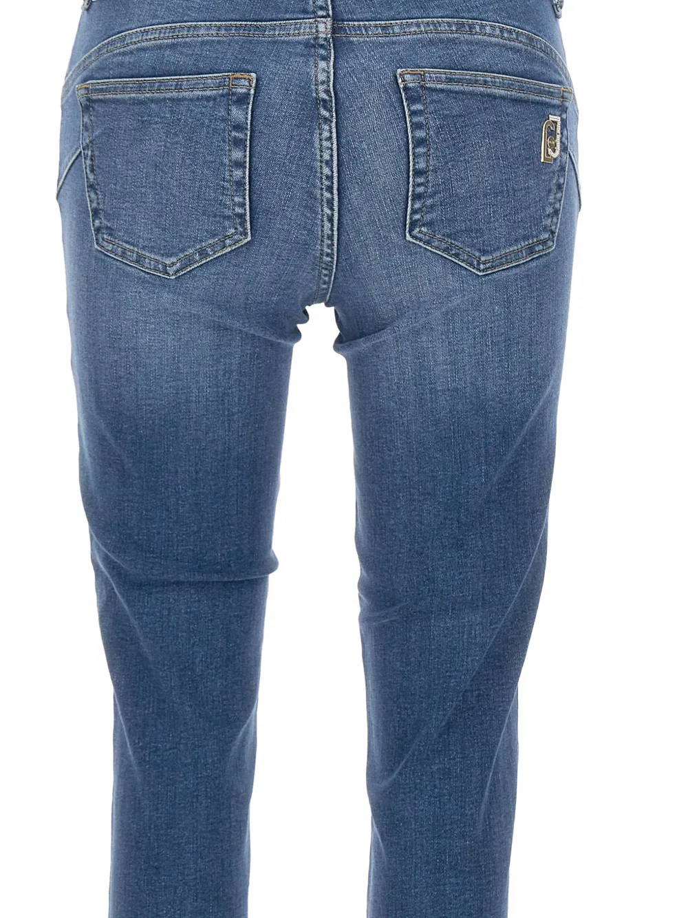 LIU JO Monroe stone-washed jeans - Blu
