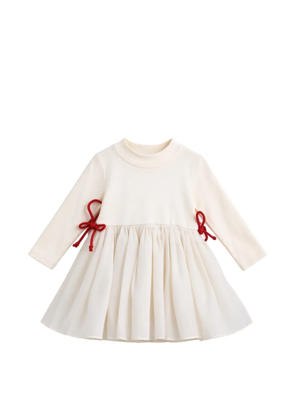 Mimi Tutu Romy bow-detail dress - White