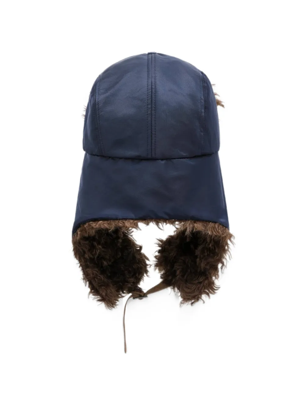Feng Chen Wang faux-fur paw-detail trapper hat Blauw