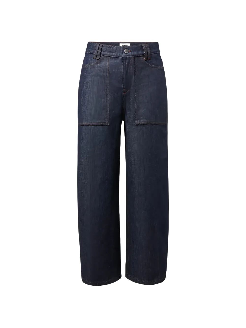 Drykorn Derive patch-pocket jeans - Blu