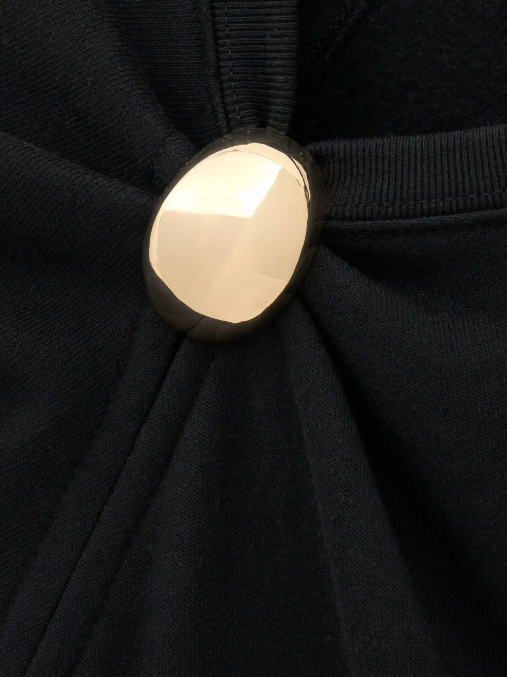 Ba&Sh Della gold-tone hardware sweatshirt Zwart