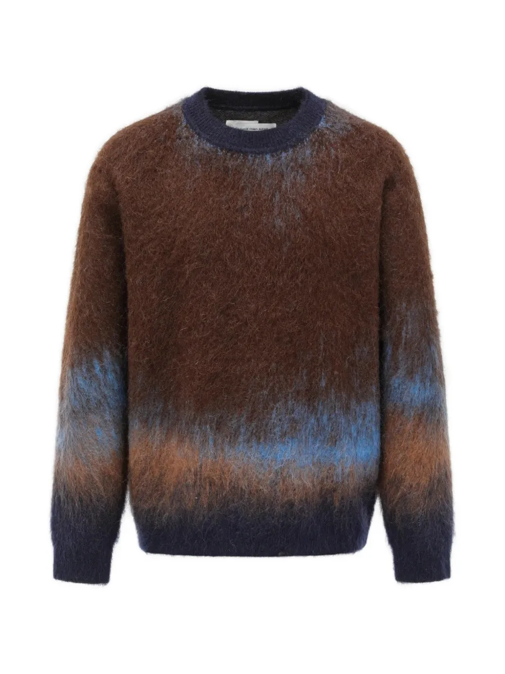 Feng Chen Wang ombré brushed-knit sweater - Marron Feng Chen Wang ombré brushed-knit sweater - Marron