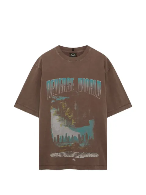 Oakley Reverse World graphic-print T-shirt