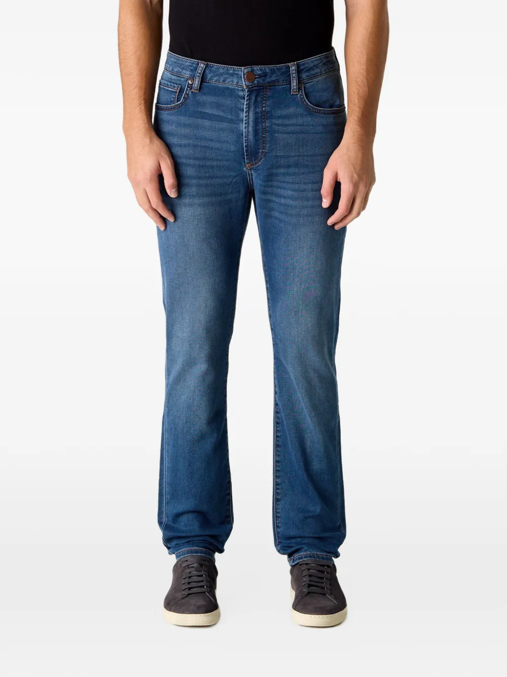 MONFRÈRE Brando French Terry jeans - Blu