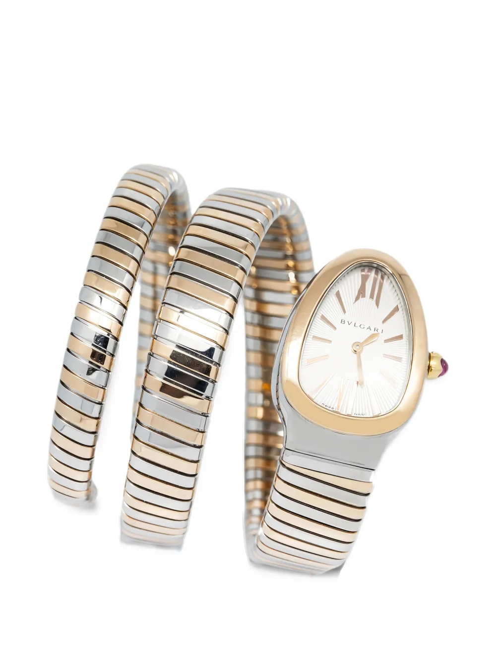Bvlgari Pre-Owned Serpenti Tubogas 23mm watch - Bianco