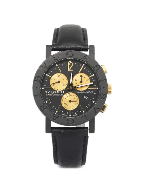 Bvlgari Pre-Owned Carbon Gold 38mm watch