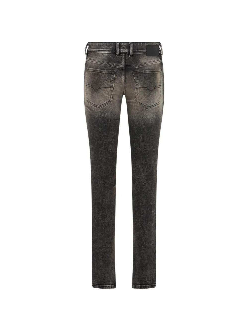 Diesel skinny-fit distressed jeans Grijs
