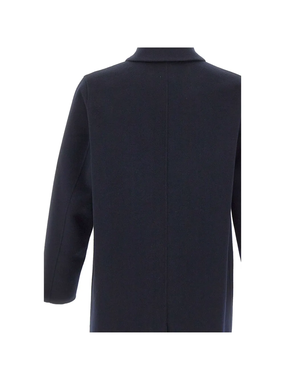 ASPESI single-breasted wool coat Blauw