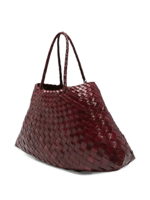 DRAGON DIFFUSION Santa Croce small bordo tote bag