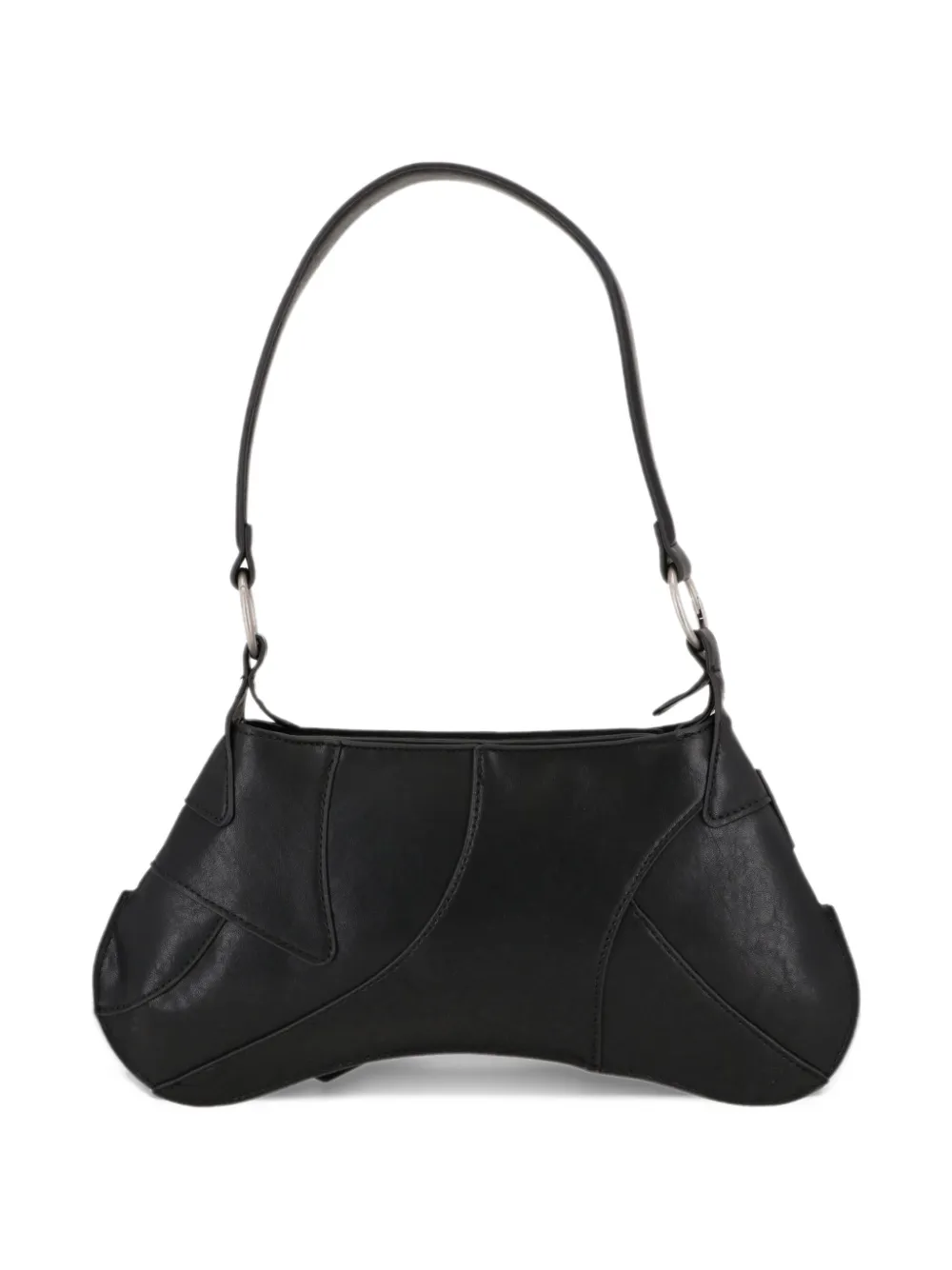 Palm Angels Play Boomerang buckle-detail shoulder bag - Nero