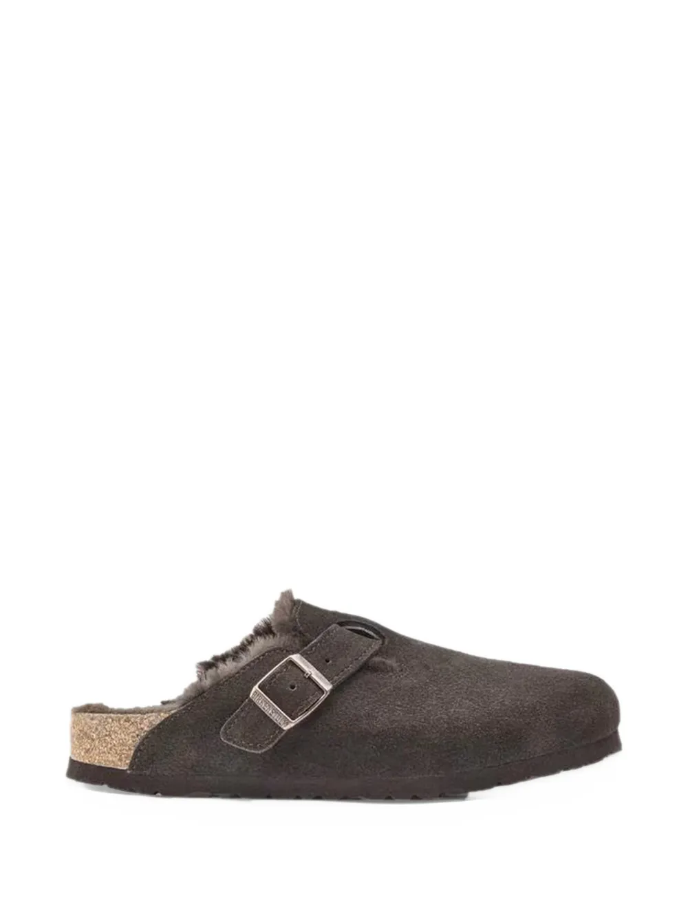Birkenstock Boston shearling slippers - Marrone