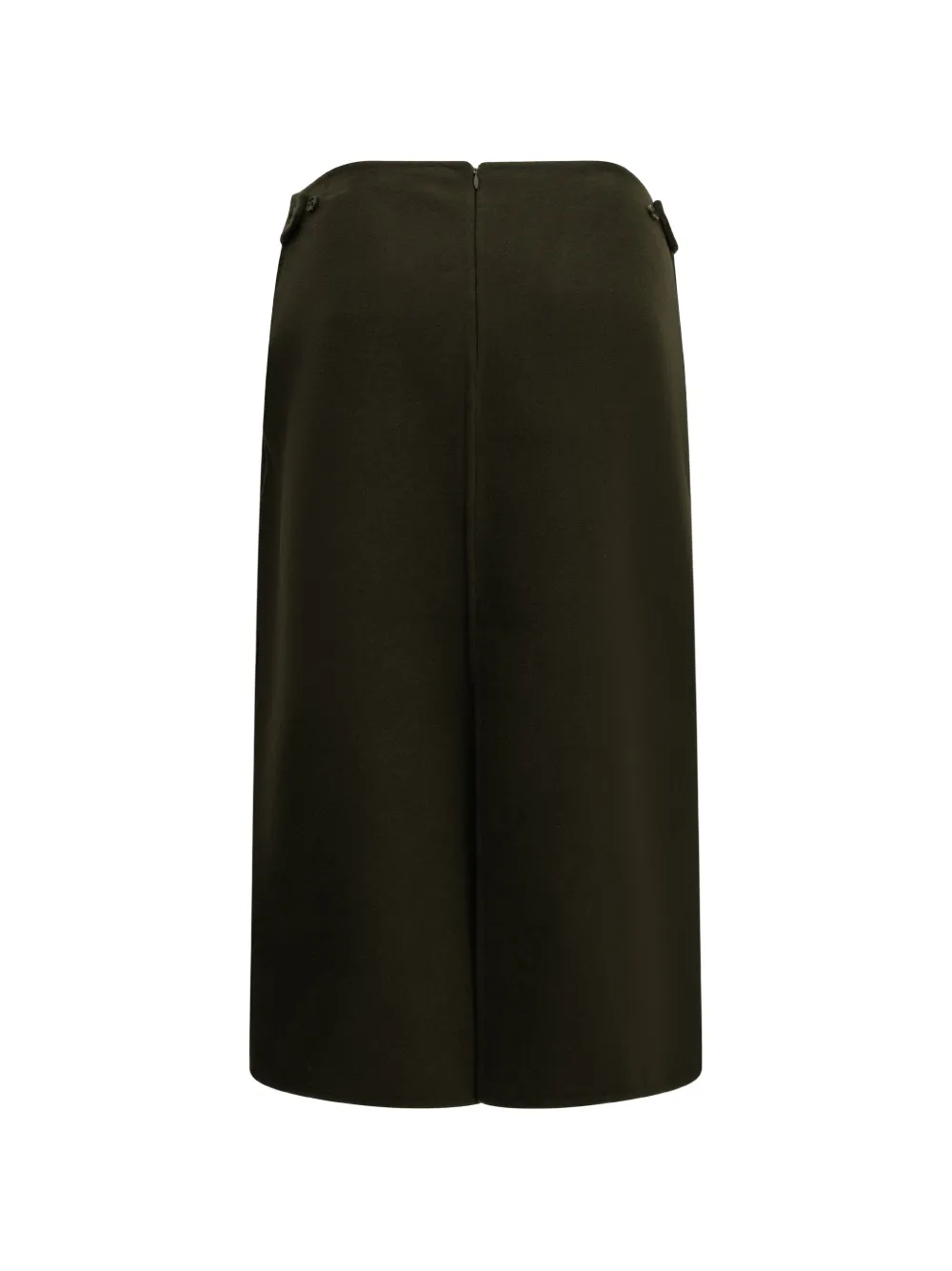 Fedeli straight-cut skirt - Verde