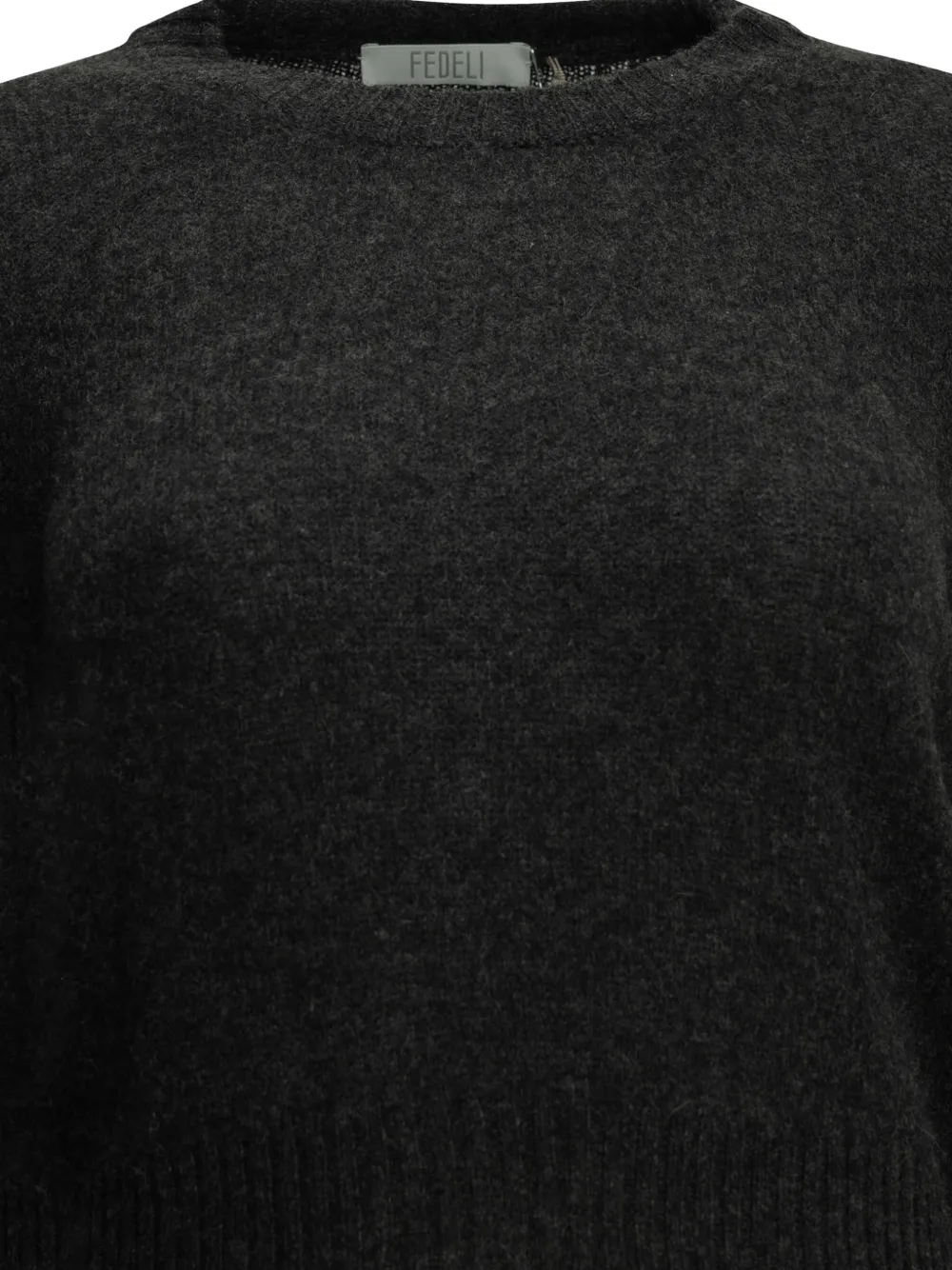 Fedeli cashmere crew-neck sweater Grijs