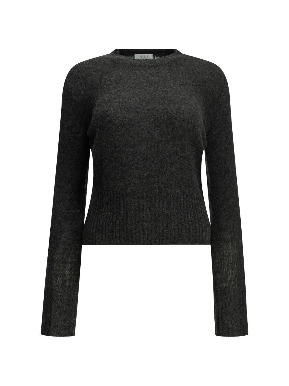 Fedeli cashmere crew-neck sweater Grijs