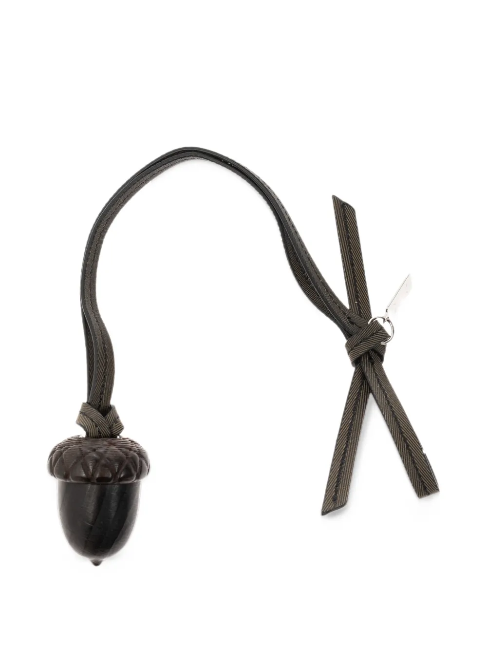 Maison Margiela acorn-shaped keychain Groen