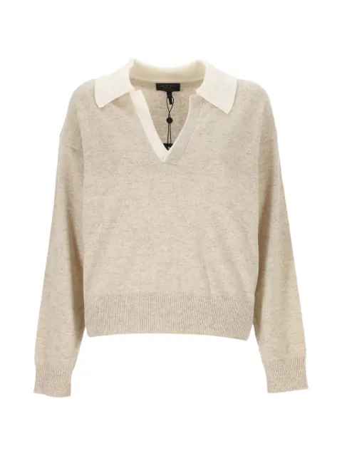 rag & bone cashmere polo sweater