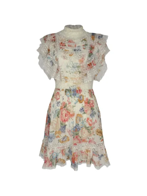 ZIMMERMANN Bowie frill mini dress