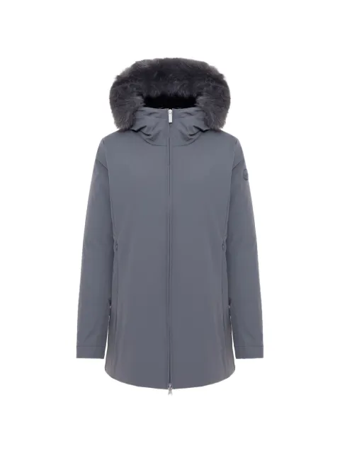 Colmar faux-fur trim hooded coat