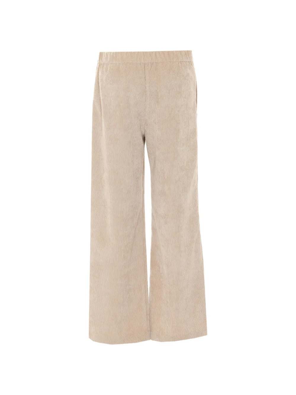 Rue du Bac corduroy straight trousers Beige