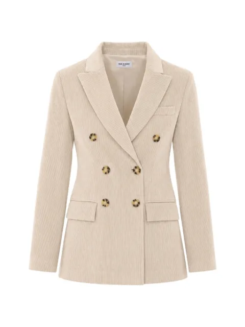 Rue du Bac double-breasted corduroy blazer