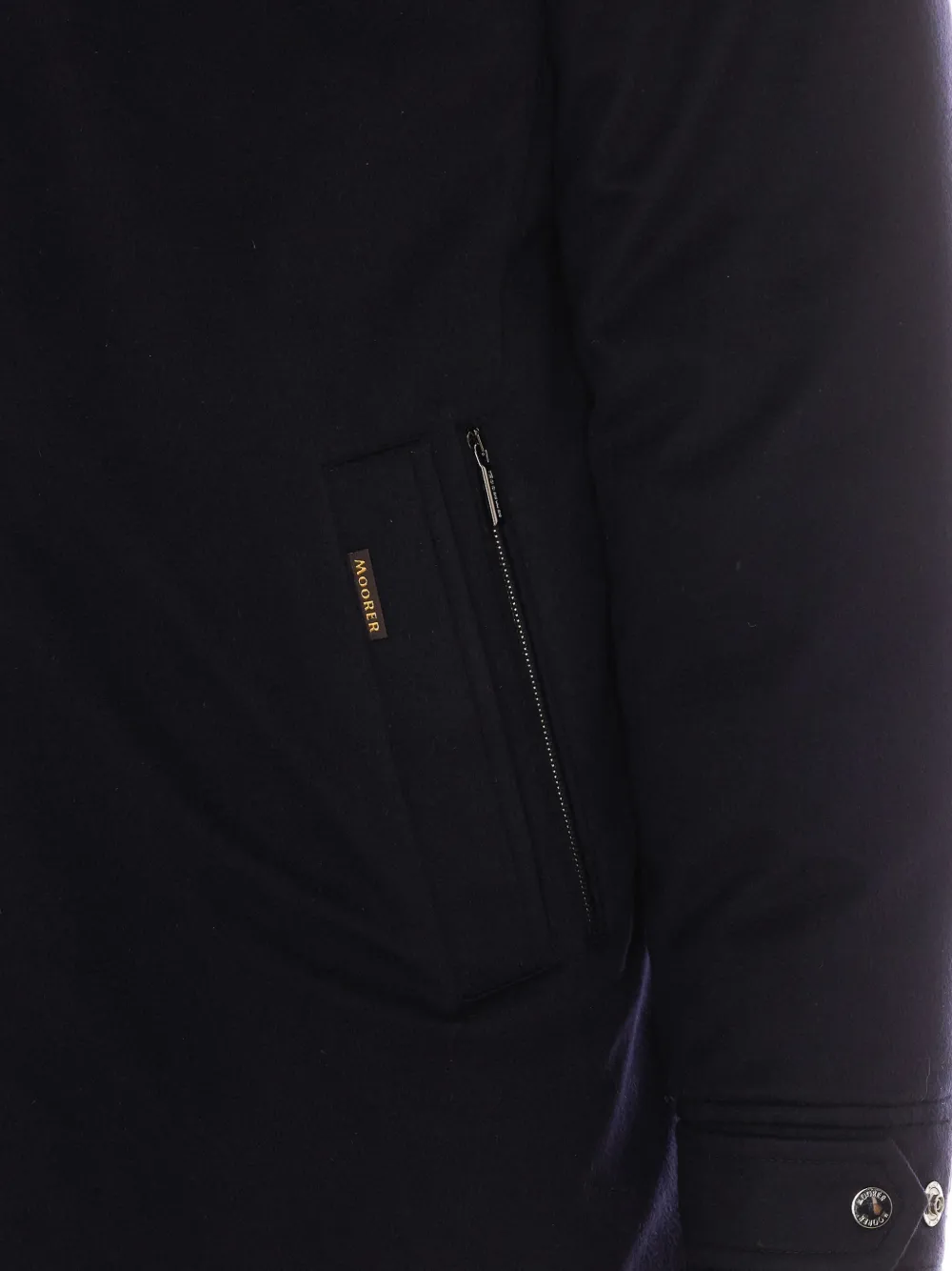 Moorer Vermont padded coat Blauw