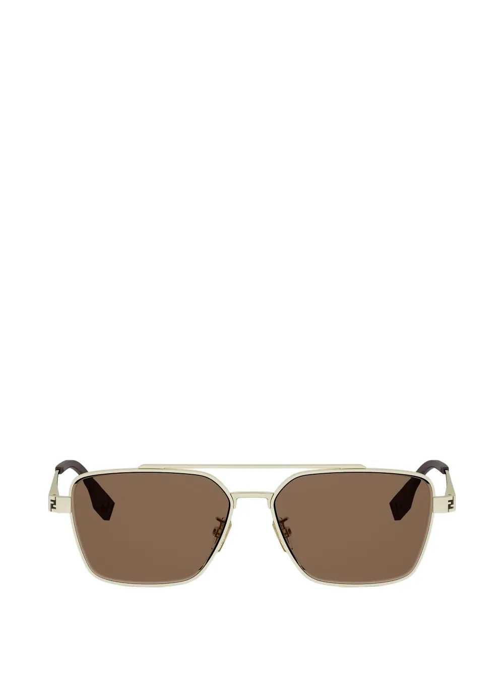 FENDI Sky square-frame sunglasses - Or FENDI Sky square-frame sunglasses - Or